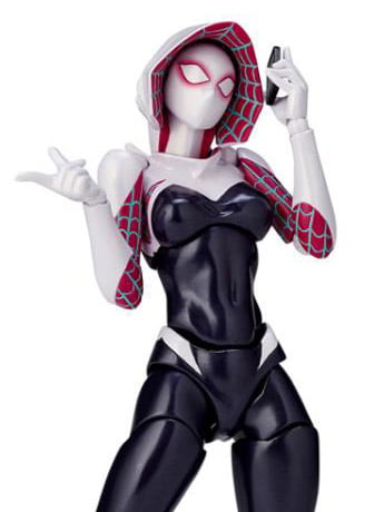 Marvel Amazing Yamaguchi Revoltech No.004 Spider-Gwen Action Figure (Reissue) Gallery Image 2
