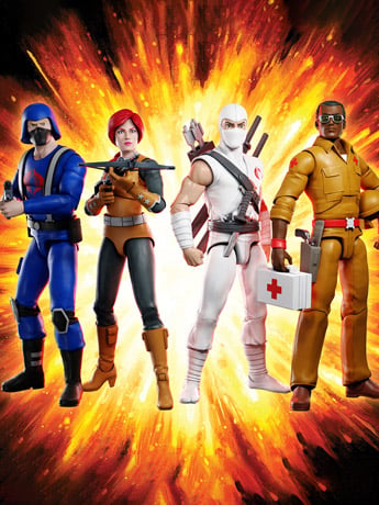 G.I. Joe ULTIMATES! Wave 3 Set of 4 Action Figures Gallery Image 2