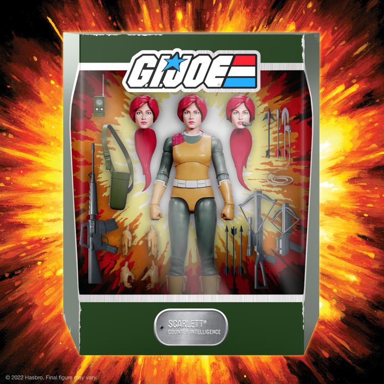 G.I. Joe ULTIMATES! Scarlett Action Figure Gallery Image 5