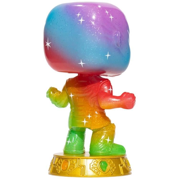 Infinity Saga Pop! Art Series #52 Thanos (Rainbow) with Pop! Protector Case Exclusive Gallery Image 6