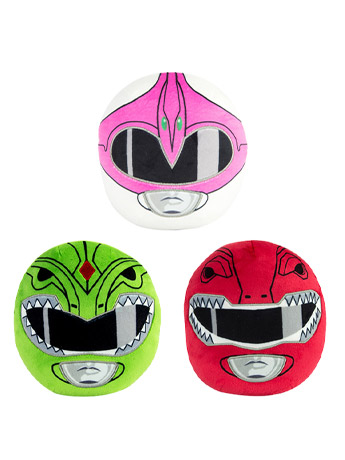 Power Rangers Club Mocchi- Mocchi- 6-Inch Plush Set of 3