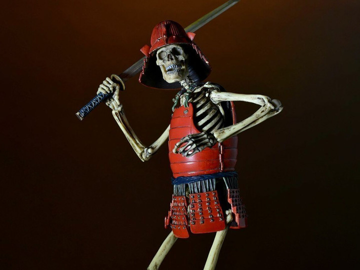 KT Project Revoltech Takeya Series KT-010 Jizai Okimono Skeleton Warrior Gallery Image 1