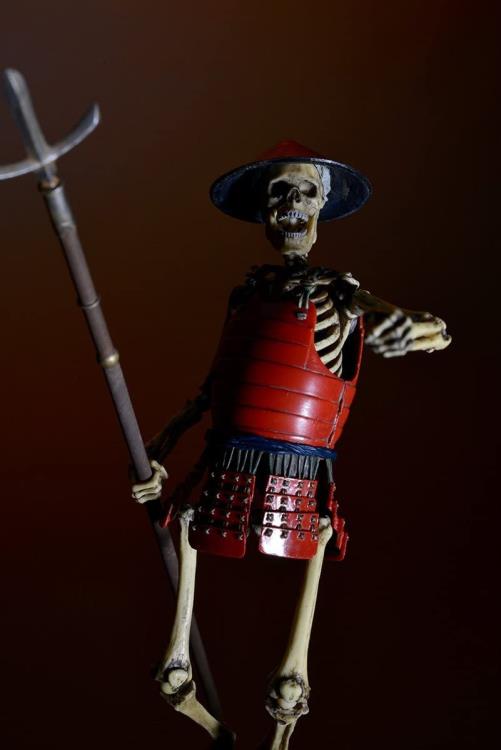 KT Project Revoltech Takeya Series KT-010 Jizai Okimono Skeleton Warrior Gallery Image 13