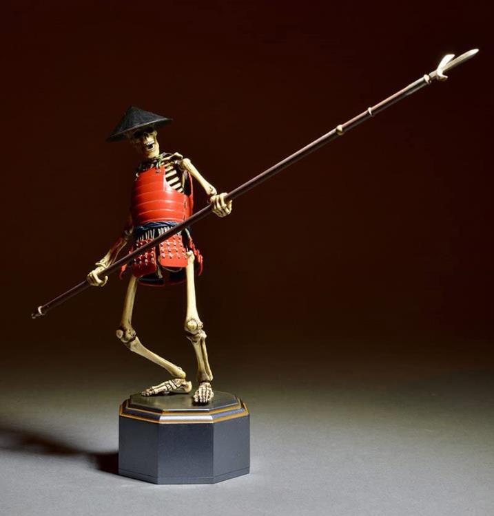 KT Project Revoltech Takeya Series KT-010 Jizai Okimono Skeleton Warrior Gallery Image 11