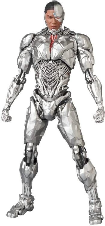 Zack Snyder's Justice League MAFEX No.180 Cyborg Action Figure Gallery Image 3