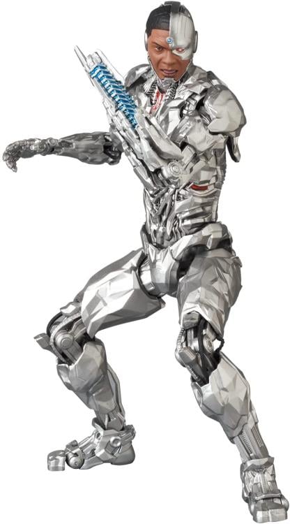 Zack Snyder's Justice League MAFEX No.180 Cyborg Action Figure Gallery Image 4