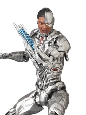 Zack Snyder's Justice League MAFEX No.180 Cyborg Action Figure Gallery Image 2