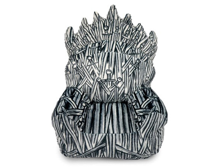 Game of Thrones Iron Throne Squeaker Plush Dog Toy Gallery Image 1