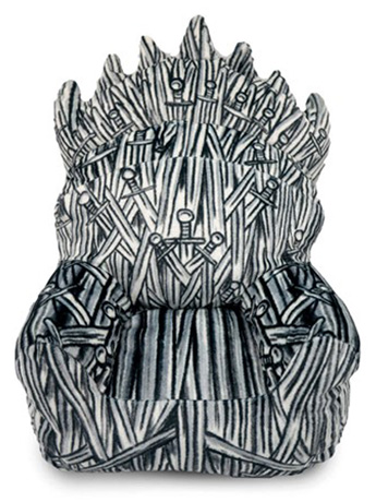 Game of Thrones Iron Throne Squeaker Plush Dog Toy Gallery Image 2