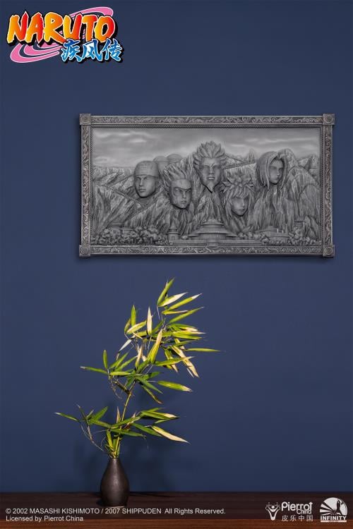 Naruto: Shippuden Hokage Rock (Gray Ver.) 3D Art Frame Gallery Image 11
