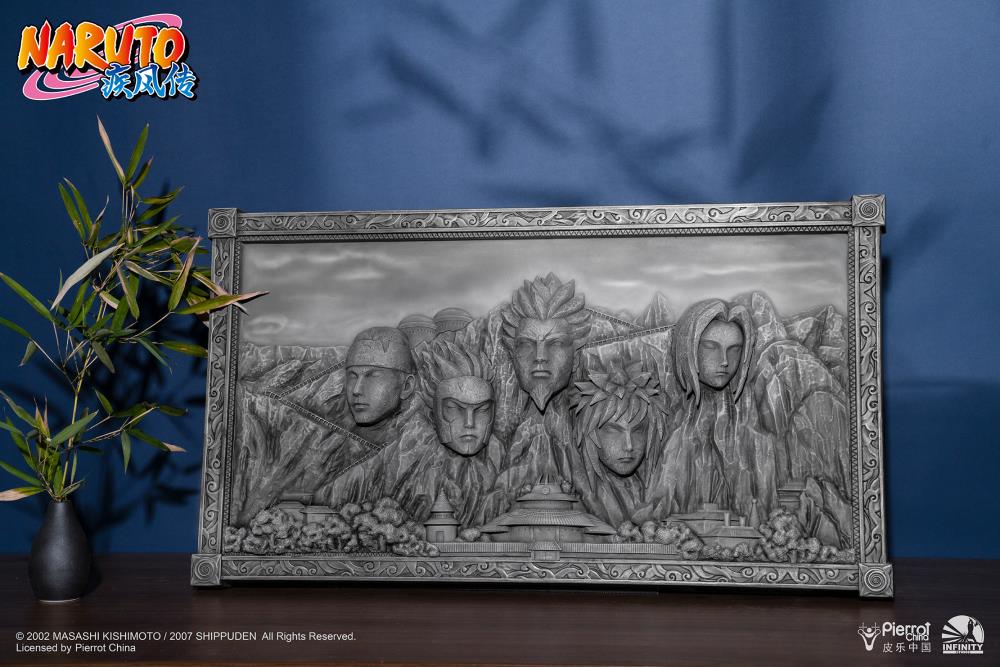 Naruto: Shippuden Hokage Rock (Gray Ver.) 3D Art Frame Gallery Image 6