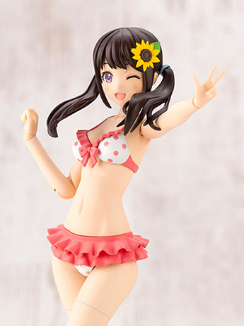 Sousai Shoujo Teien High School Swimsuit Yuki Madoka 1/10 Scale Model Kit Gallery Image 2