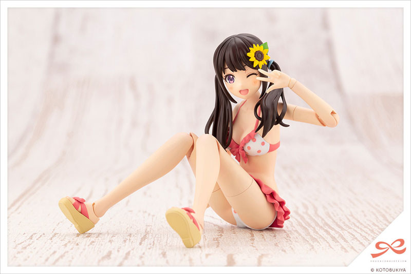 Sousai Shoujo Teien High School Swimsuit Yuki Madoka 1/10 Scale Model Kit Gallery Image 11