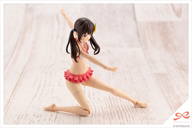 Sousai Shoujo Teien High School Swimsuit Yuki Madoka 1/10 Scale Model Kit Gallery Image 12