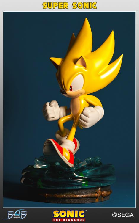 Sonic The Hedgehog Modern Super Sonic Statue Gallery Image 5
