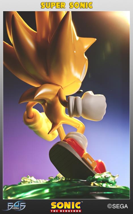 Sonic The Hedgehog Modern Super Sonic Statue Gallery Image 10