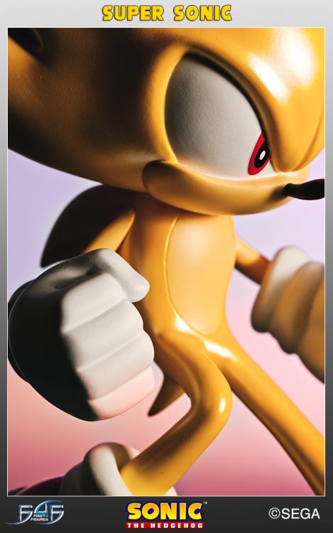 Sonic The Hedgehog Modern Super Sonic Statue Gallery Image 11