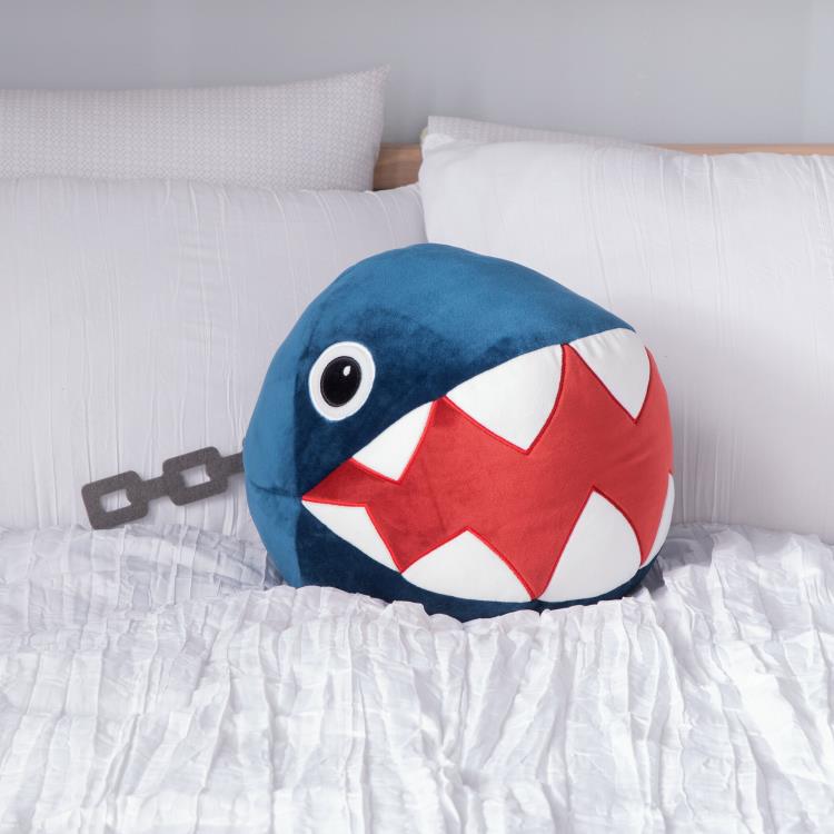 Super Mario Club Mocchi- Mocchi- Chain Chomp Large 15-Inch Plush Gallery Image 7