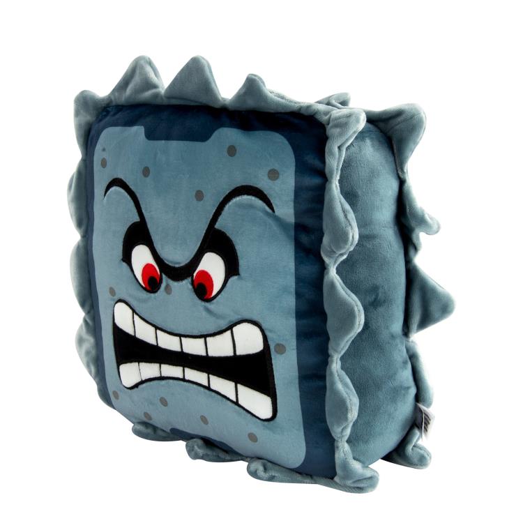 Super Mario Club Mocchi- Mocchi- Thwomp Mega 15-Inch Plush Gallery Image 4
