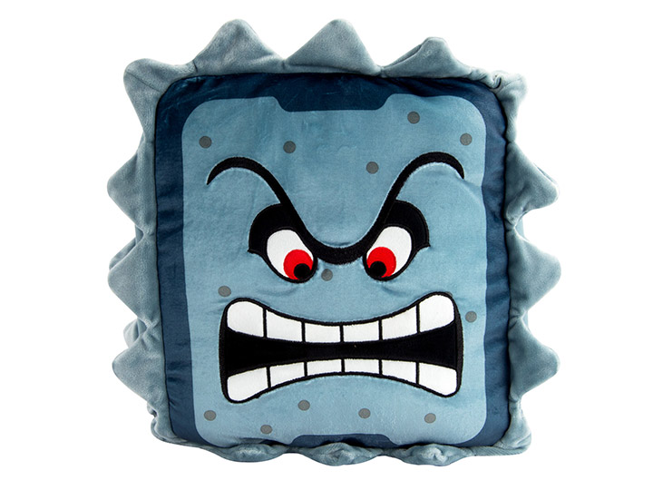 Super Mario Club Mocchi- Mocchi- Thwomp Mega 15-Inch Plush Gallery Image 1