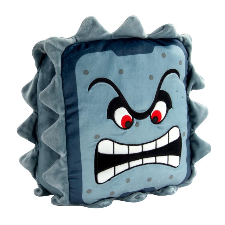 Super Mario Club Mocchi- Mocchi- Thwomp Mega 15-Inch Plush Gallery Image 3