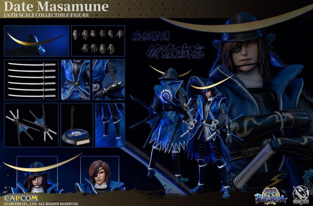 Sengoku Basara Date Masamune 1/6th Scale Figure