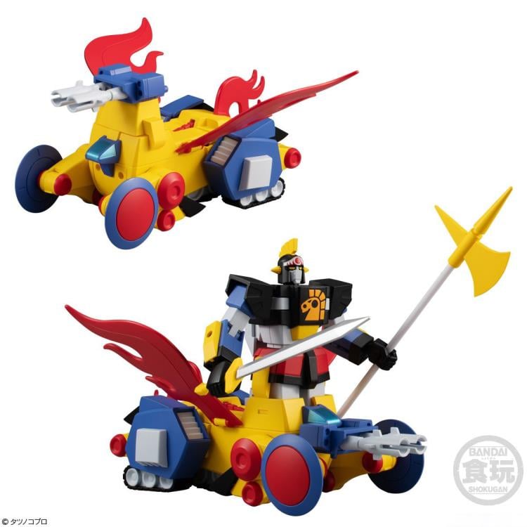 Time Boken Series Yattodetaman SMP Daikyojin & Daitenba Model Kit Set Gallery Image 8
