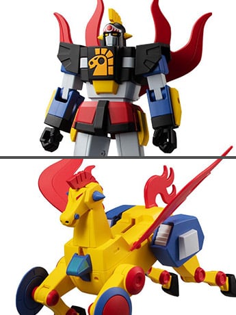 Time Boken Series Yattodetaman SMP Daikyojin & Daitenba Model Kit Set Gallery Image 2