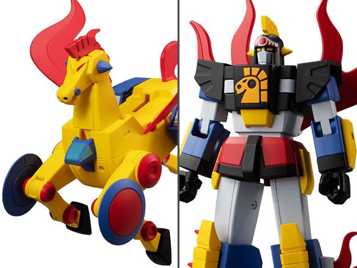 Time Boken Series Yattodetaman SMP Daikyojin & Daitenba Model Kit Set Gallery Image 1