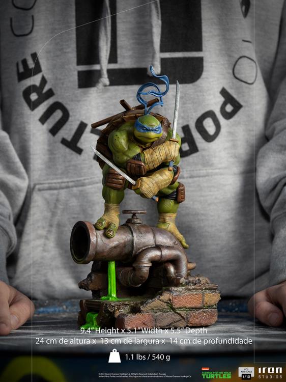Teenage Mutant Ninja Turtles Battle Diorama Series Leonardo 1/10 Art Scale Statue Gallery Image 7