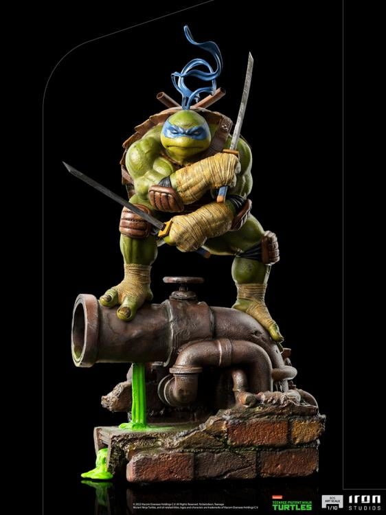 Teenage Mutant Ninja Turtles Battle Diorama Series Leonardo 1/10 Art Scale Statue Gallery Image 4
