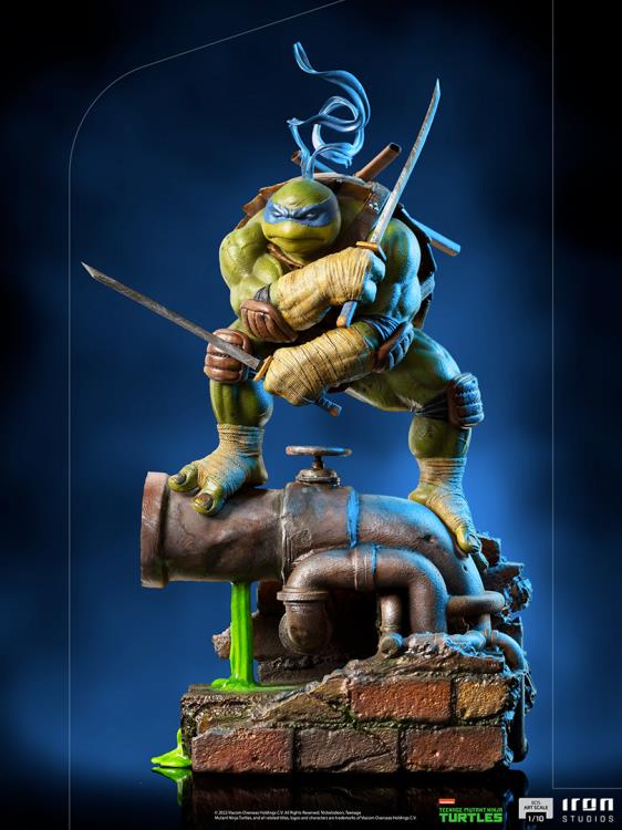 Teenage Mutant Ninja Turtles Battle Diorama Series Leonardo 1/10 Art Scale Statue Gallery Image 3