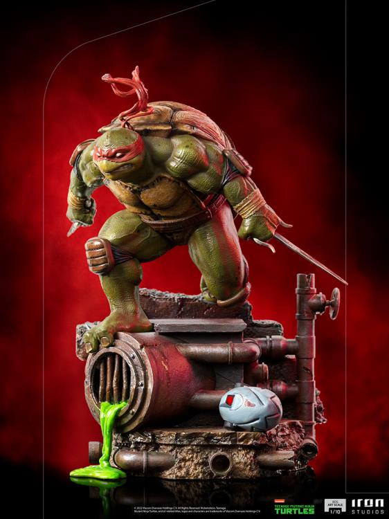 Teenage Mutant Ninja Turtles Battle Diorama Series Raphael 1/10 Art Scale Statue Gallery Image 3