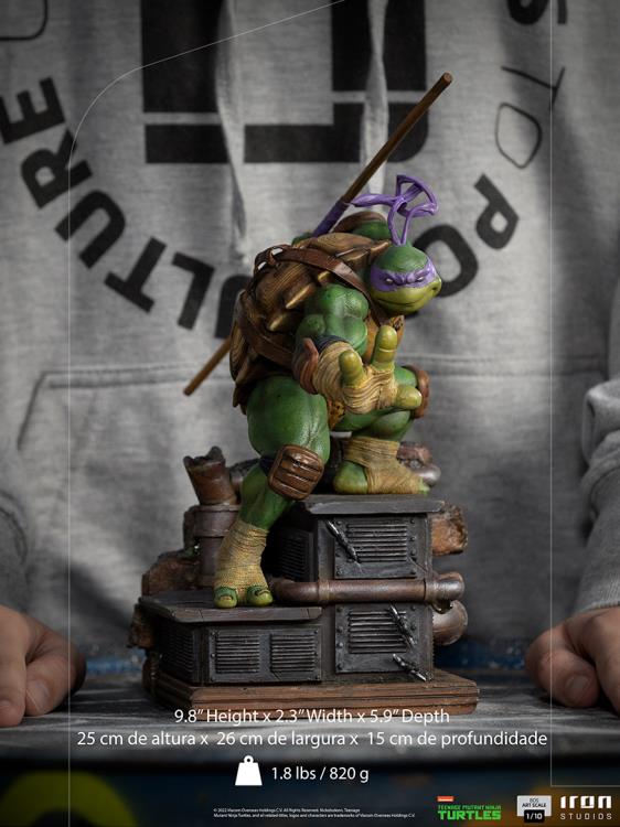Teenage Mutant Ninja Turtles Battle Diorama Series Donatello 1/10 Art Scale Statue Gallery Image 7