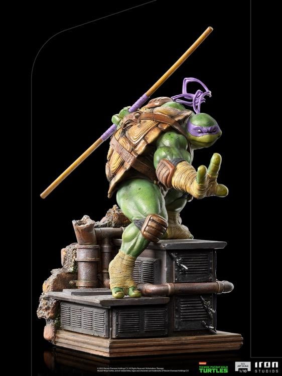 Teenage Mutant Ninja Turtles Battle Diorama Series Donatello 1/10 Art Scale Statue Gallery Image 5