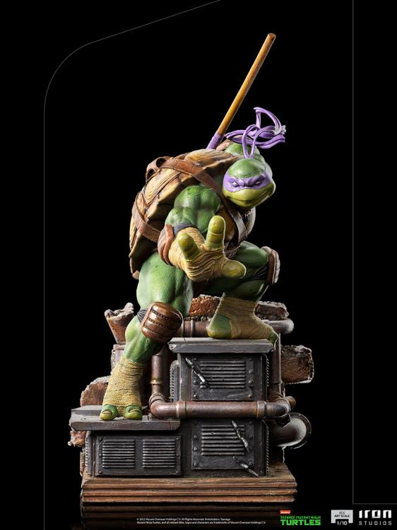 Teenage Mutant Ninja Turtles Battle Diorama Series Donatello 1/10 Art Scale Statue Gallery Image 4