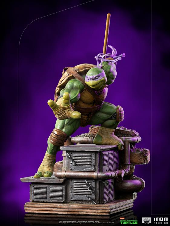 Teenage Mutant Ninja Turtles Battle Diorama Series Donatello 1/10 Art Scale Statue Gallery Image 3