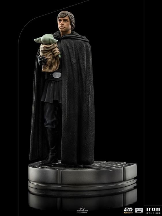 The Mandalorian Luke Skywalker & Grogu 1/10 Art Scale Statue Gallery Image 4