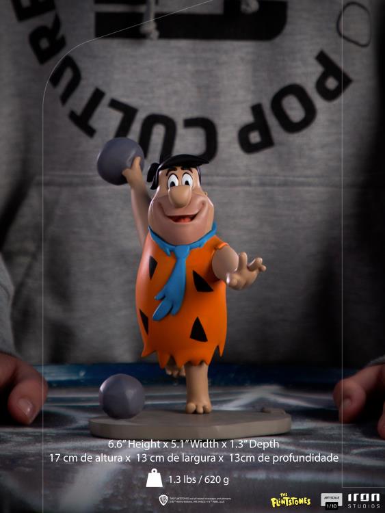 The Flintstones Fred Flintstone 1/10 Art Scale Statue Gallery Image 8