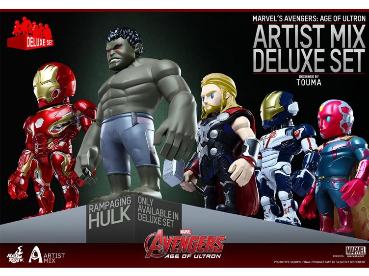 Avengers: Age of Ultron Artist Mix Collectible Figure Series 02 Set of 5 Gallery Image 1