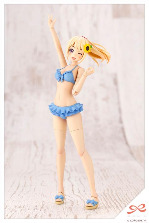 Sousai Shoujo Teien High School Swimsuit Yuki Madoka (Dreaming Style Sunny Sky Ver.) 1/10 Scale Model Kit Gallery Image 3