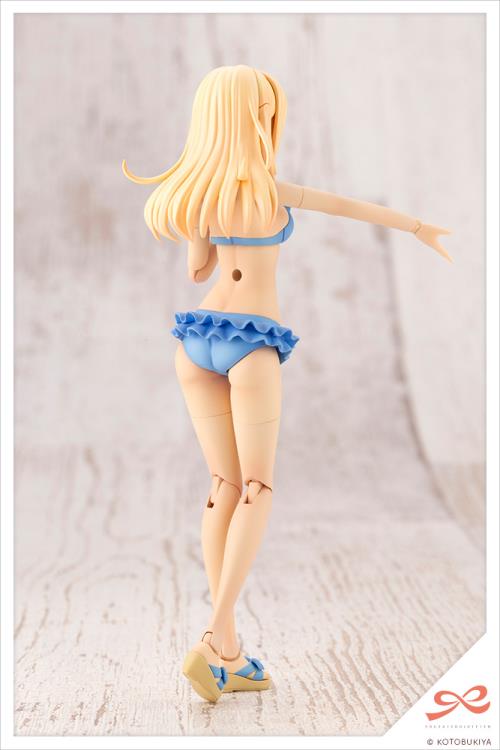 Sousai Shoujo Teien High School Swimsuit Yuki Madoka (Dreaming Style Sunny Sky Ver.) 1/10 Scale Model Kit Gallery Image 6