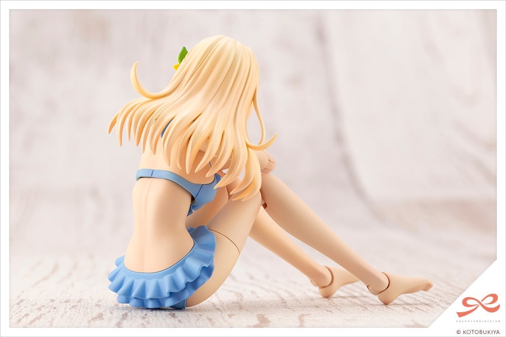 Sousai Shoujo Teien High School Swimsuit Yuki Madoka (Dreaming Style Sunny Sky Ver.) 1/10 Scale Model Kit Gallery Image 10