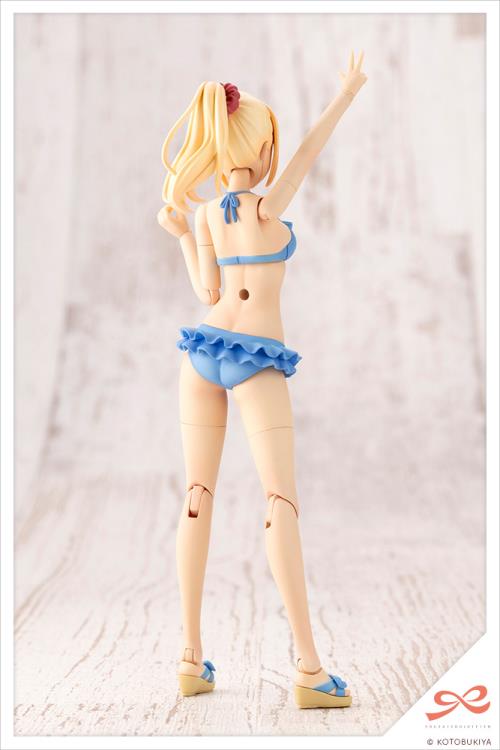 Sousai Shoujo Teien High School Swimsuit Yuki Madoka (Dreaming Style Sunny Sky Ver.) 1/10 Scale Model Kit Gallery Image 4