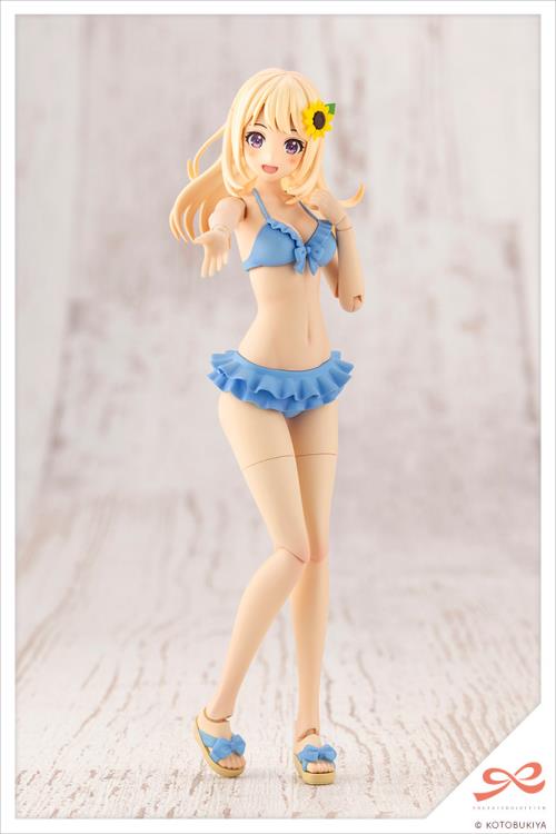 Sousai Shoujo Teien High School Swimsuit Yuki Madoka (Dreaming Style Sunny Sky Ver.) 1/10 Scale Model Kit Gallery Image 5
