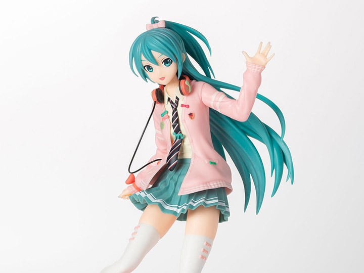 Hatsune Miku Project DIVA Arcade Future Tone Hatsune Miku (Ribbon Girl Ver.) Super Premium Figure Gallery Image 1