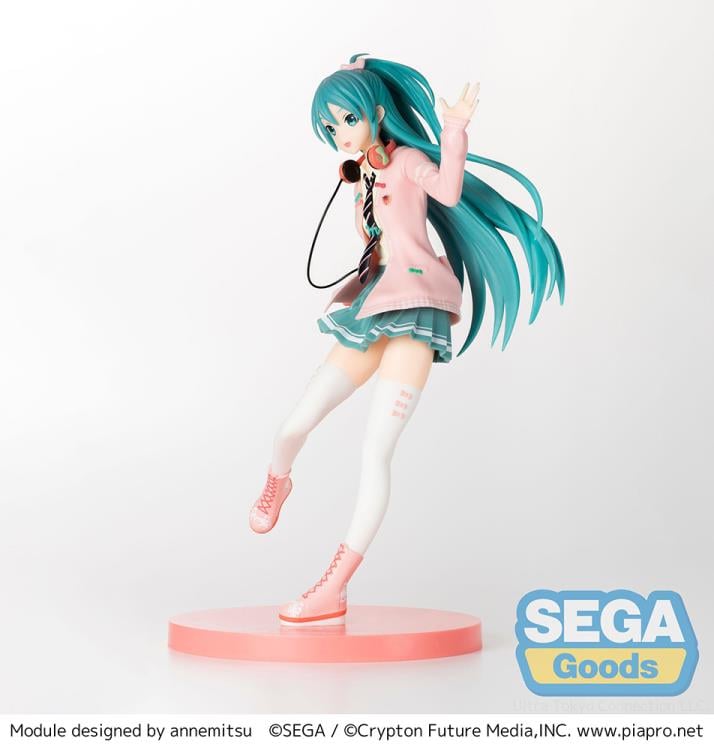 Hatsune Miku Project DIVA Arcade Future Tone Hatsune Miku (Ribbon Girl Ver.) Super Premium Figure Gallery Image 4