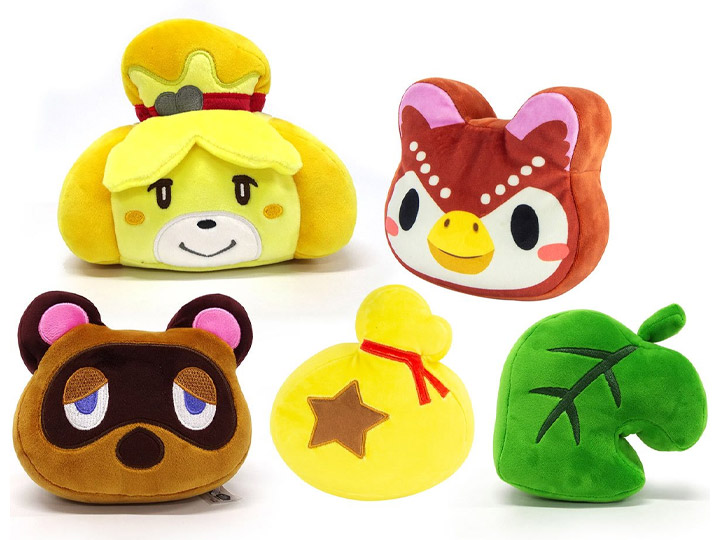 Animal Crossing Club Mocchi- Mocchi- Junior 6-Inch Plush Set Gallery Image 1