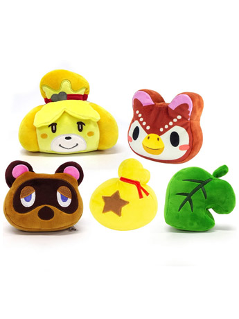 Animal Crossing Club Mocchi- Mocchi- Junior 6-Inch Plush Set Gallery Image 2