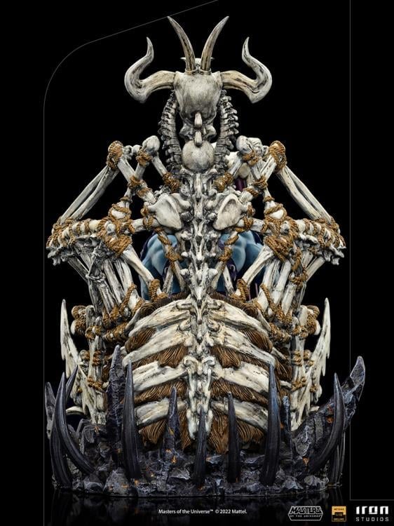 Masters of the Universe Skeletor on Throne 1/10 Deluxe Art Scale Statue Gallery Image 6